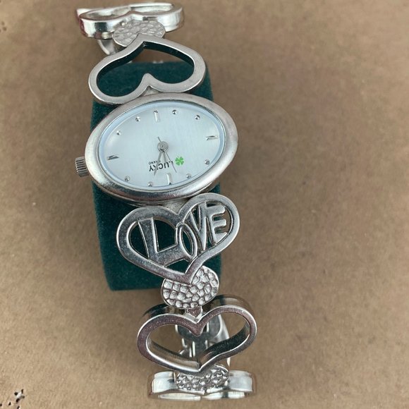 Lucky Brand Watch Silvertone Hearts and Love main image 6